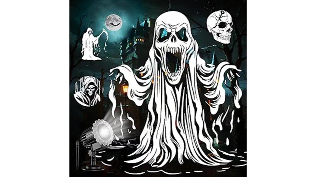 halloween outdoor ghost projector
