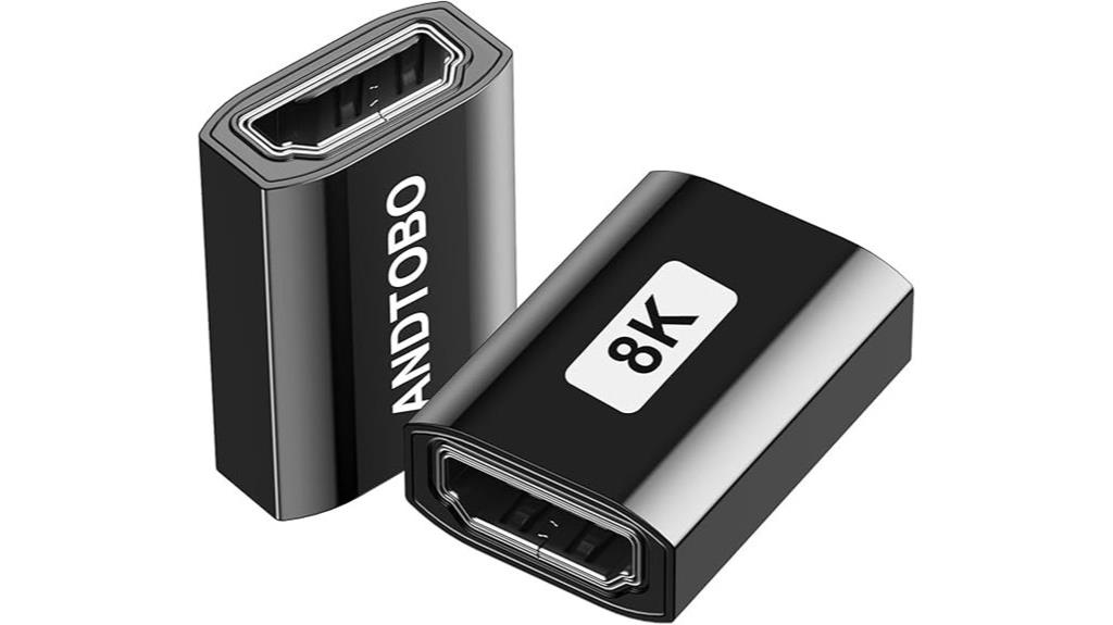 hdmi 2 1 female couplers