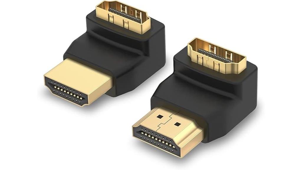 hdmi adapter 90 270 degrees