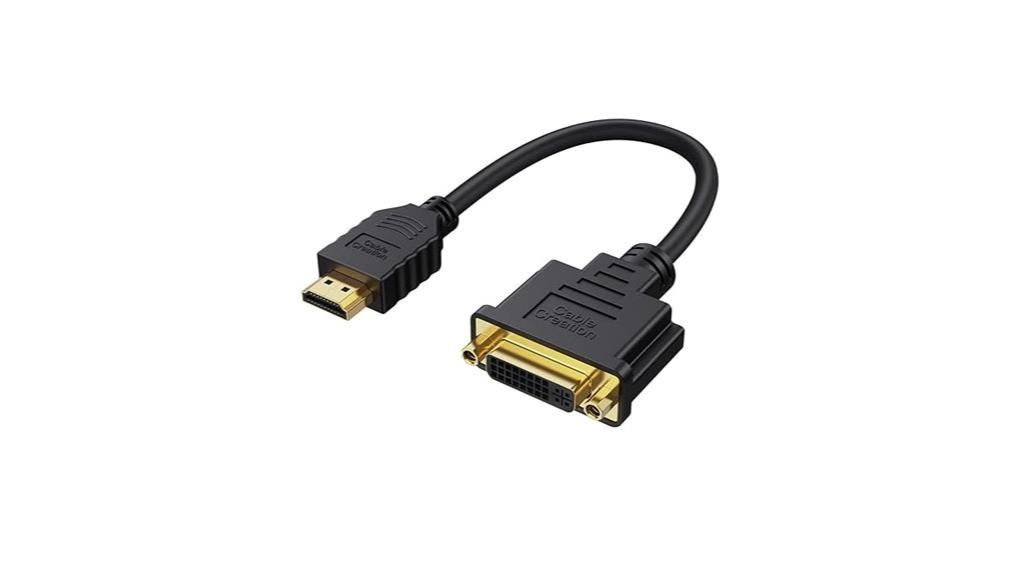 hdmi dvi short cable