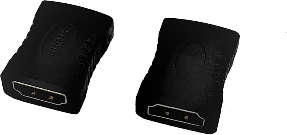 hdmi female extension cables