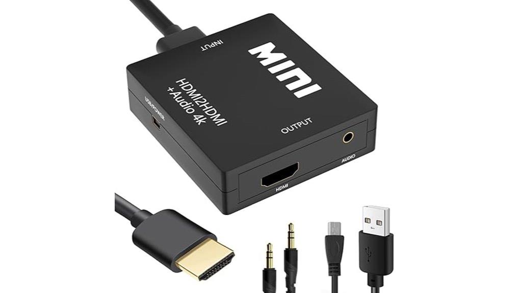 hdmi to 3 5mm splitter