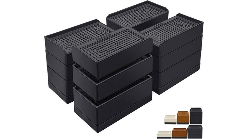 heavy duty 4 inch furniture risers