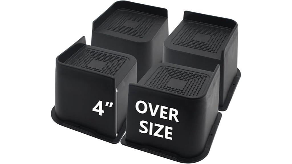 heavy duty 4 inch risers