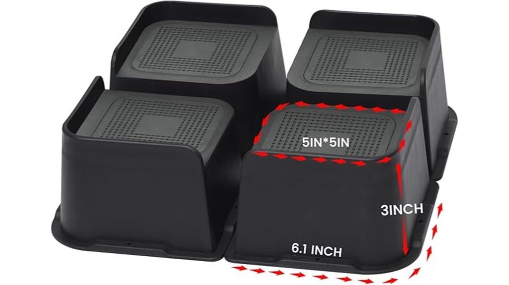 heavy duty bed risers