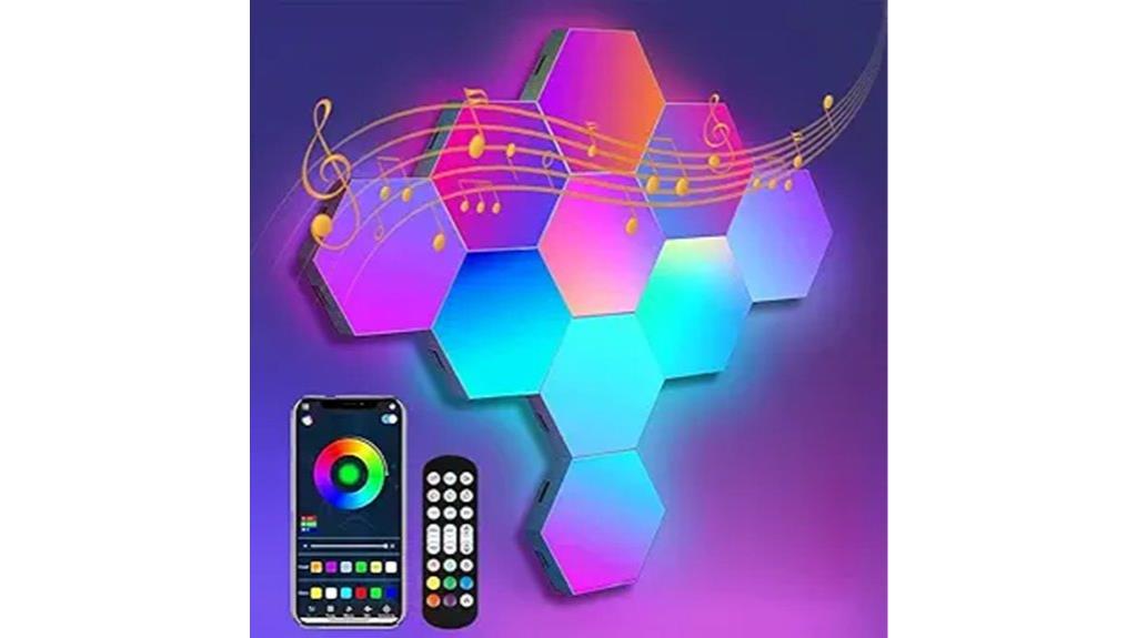 hexagon led wall panels