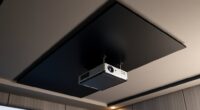 hidden projector ceiling lifts