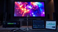 high end projector audio calibration