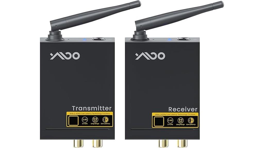 high fidelity wireless audio transmission