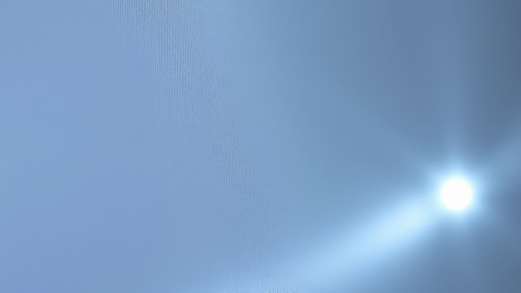 high gain screens amplify ambient light