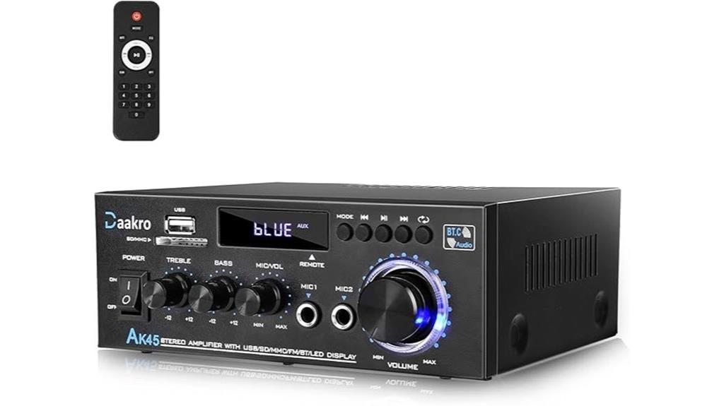 high power bluetooth amplifier