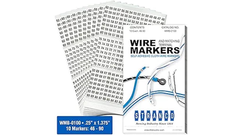 high quality cable labeling