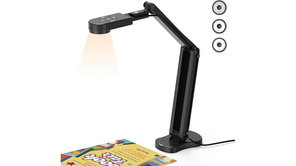 high resolution document camera