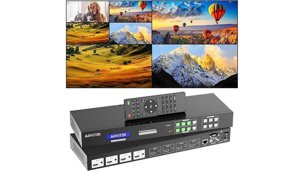 high resolution hdmi matrix