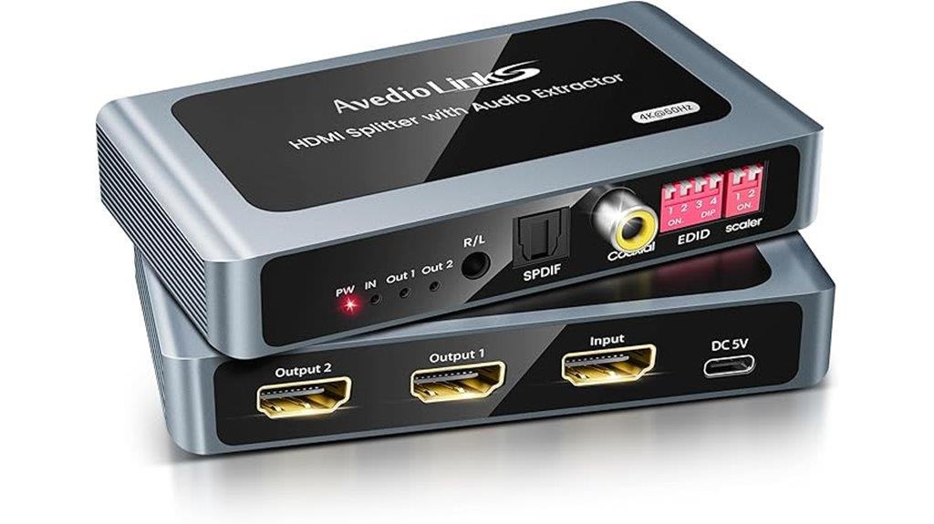 high resolution hdmi splitter