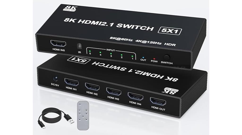 high resolution hdmi switch