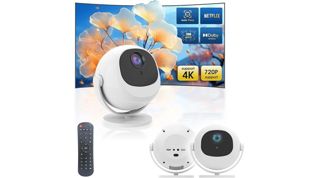 high resolution wireless mini projector