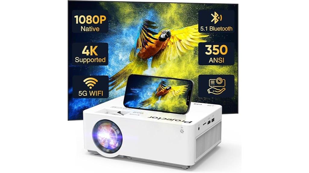 high resolution wireless projector
