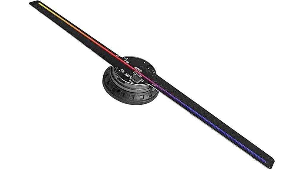 holographic hd fan display