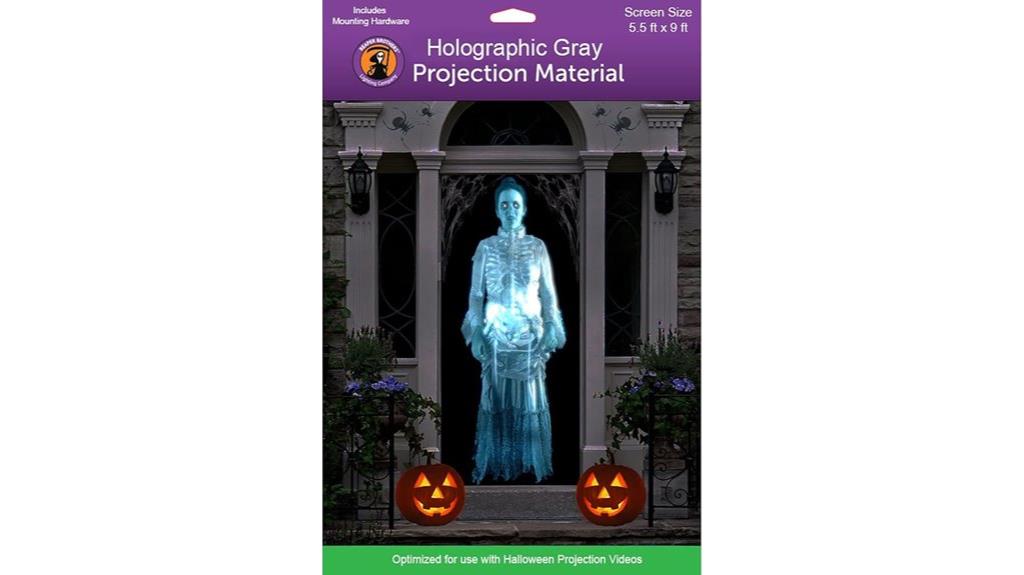 holographic projection screen hardware