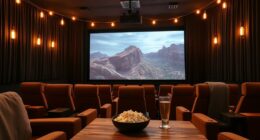 home theater decor ambiance