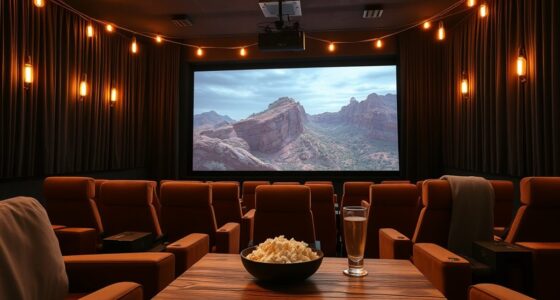 home theater decor ambiance