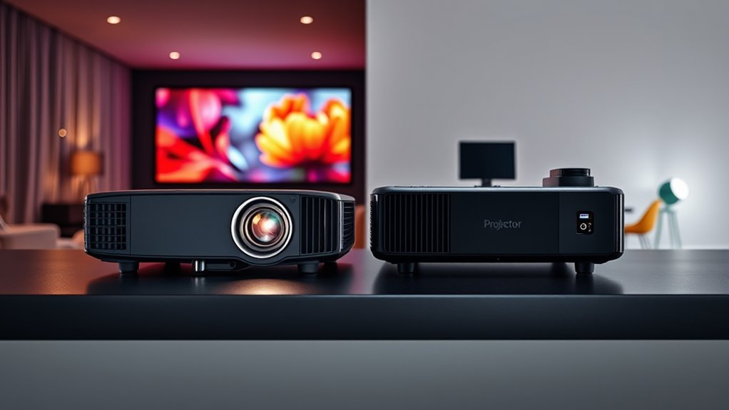 home vs office projectors