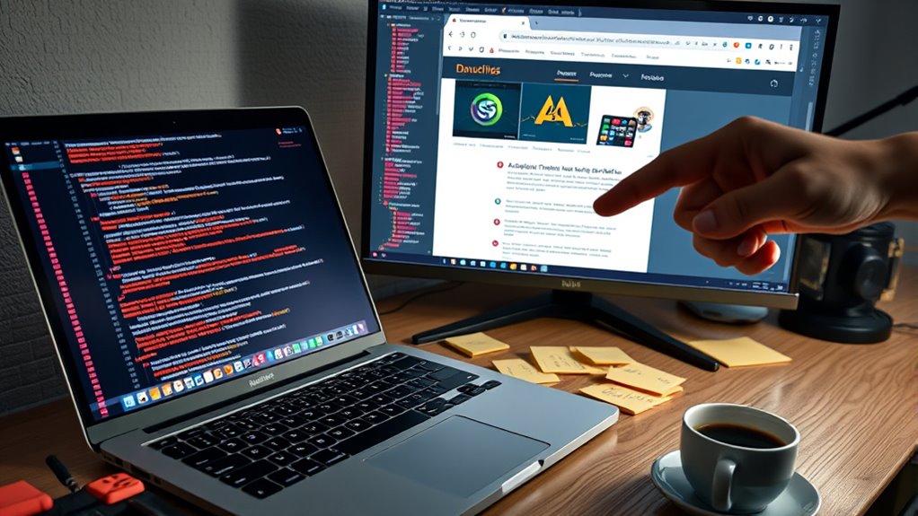 identify and fix website errors