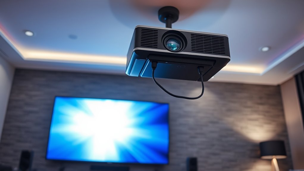 improve projector audio quickly