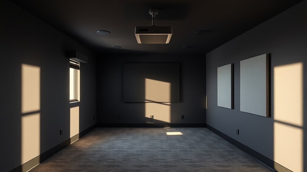 improve projector room acoustics