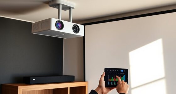 improve projector sound quickly