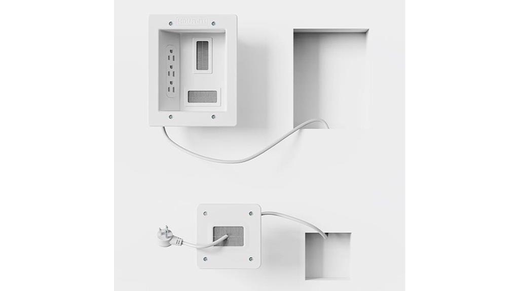 in wall cable concealment kit