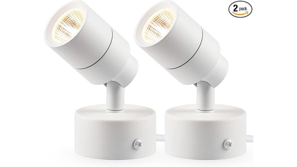 indoor warm white uplights