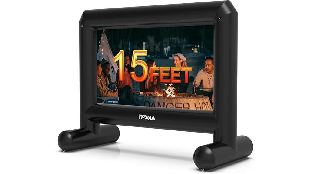 inflatable 15ft outdoor projector