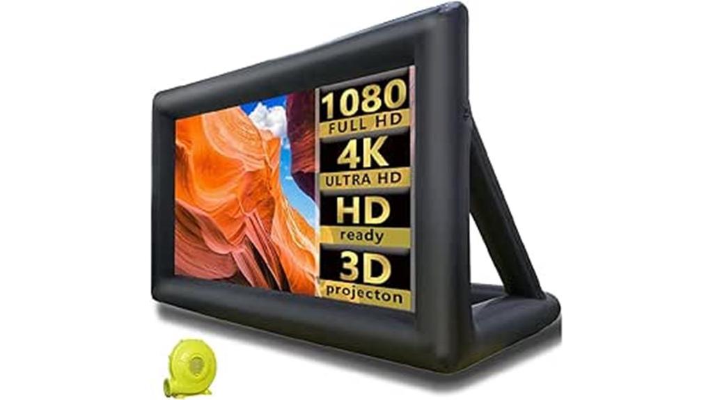 inflatable movie screen bundle