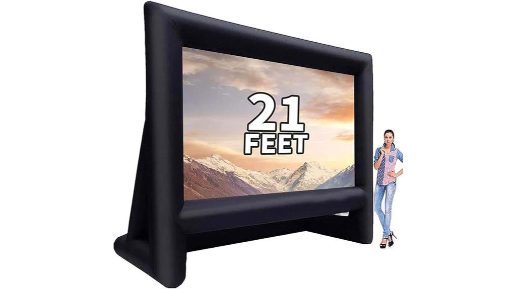inflatable projector screen package