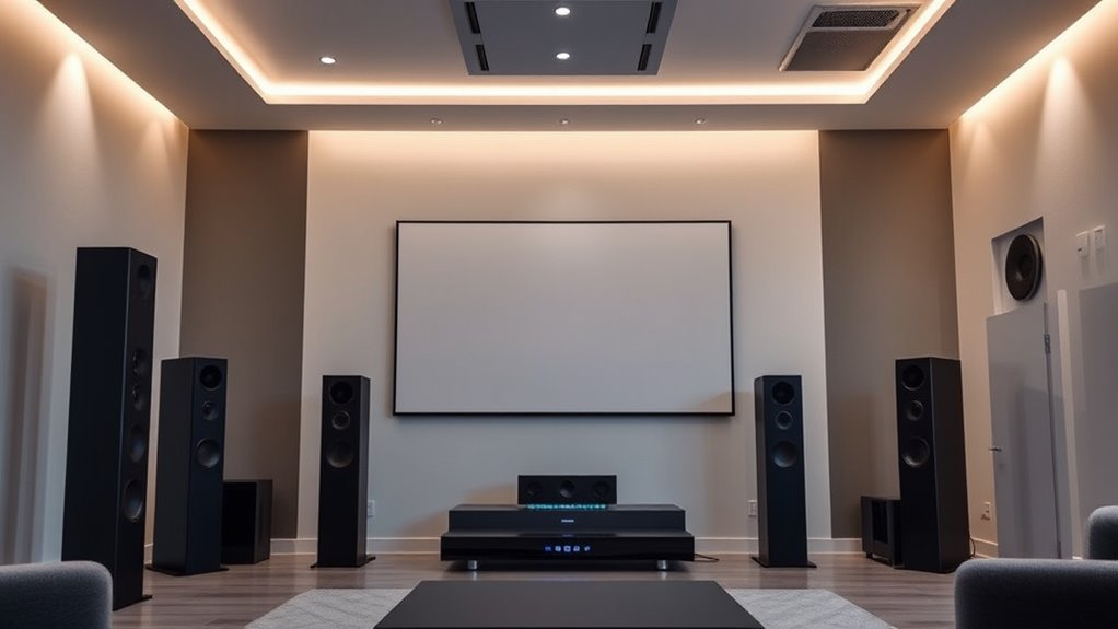 integrate surround sound effectively