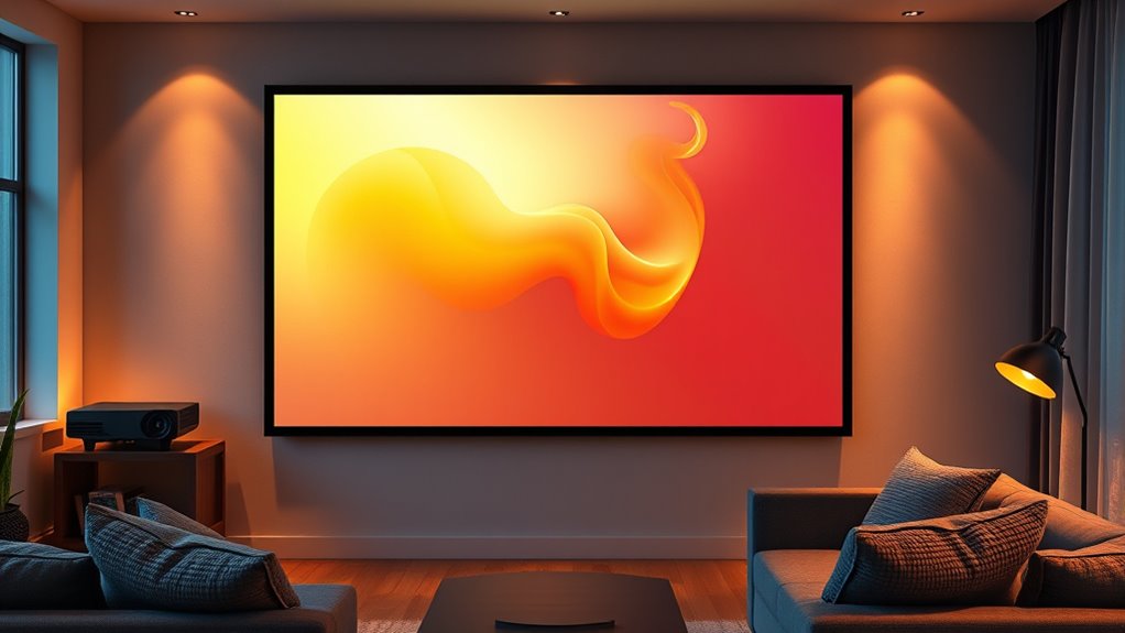 key 4k projector screen factors