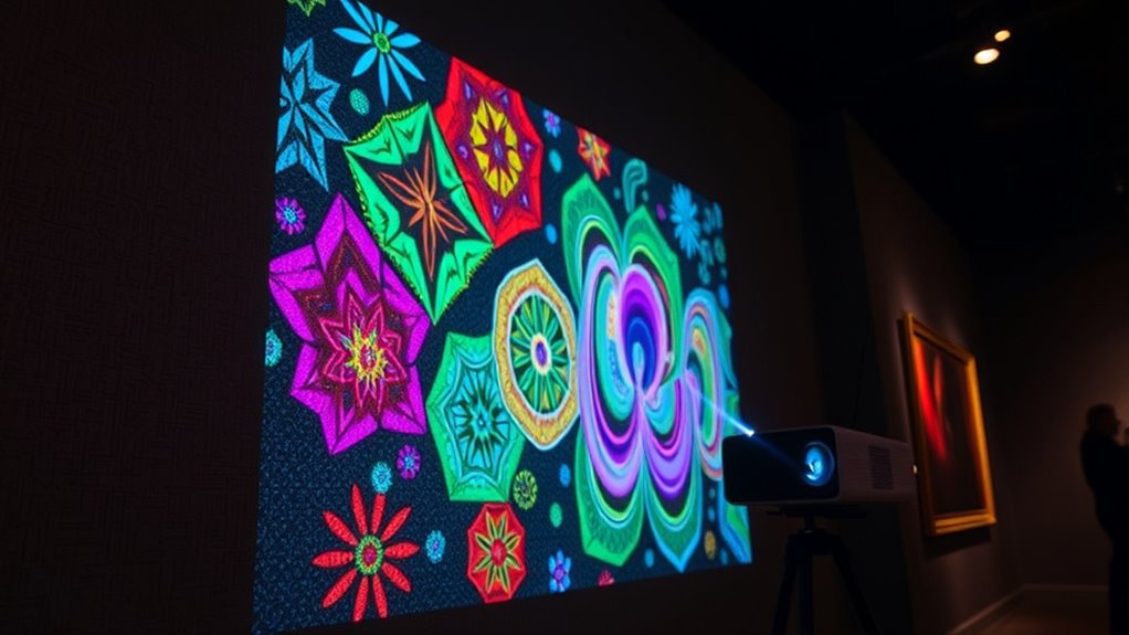 key art show projector factors