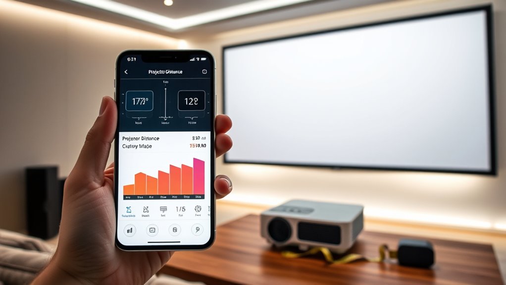 key factors for projector calculators