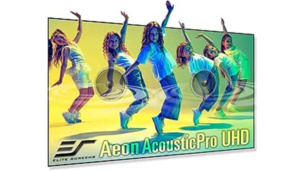 large 4k fixed screen