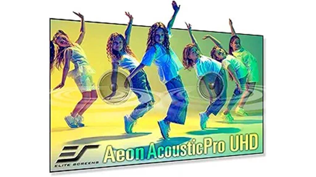 large 4k projector screen