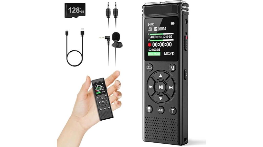 large capacity voice recorder