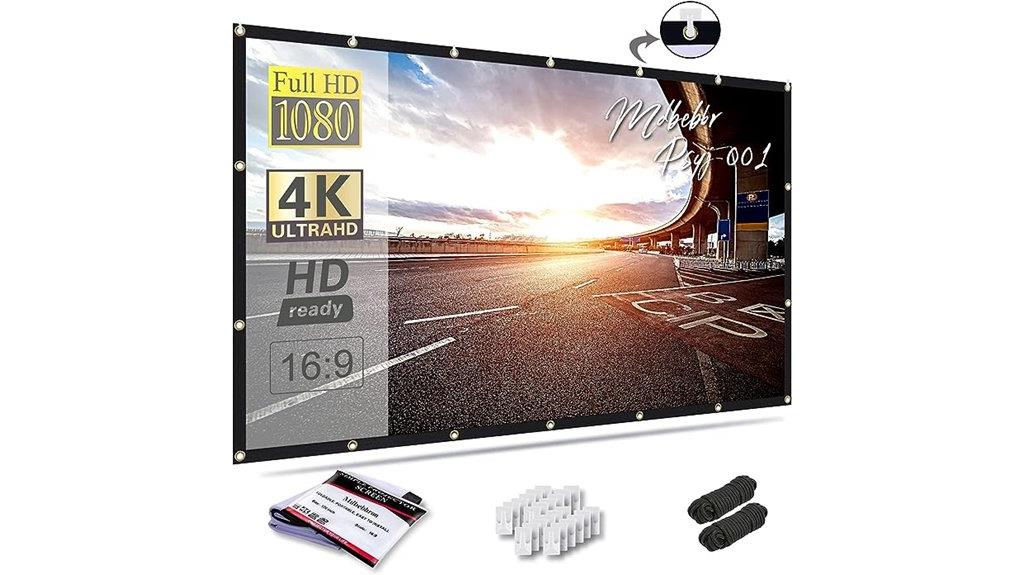 large foldable anti crease screen