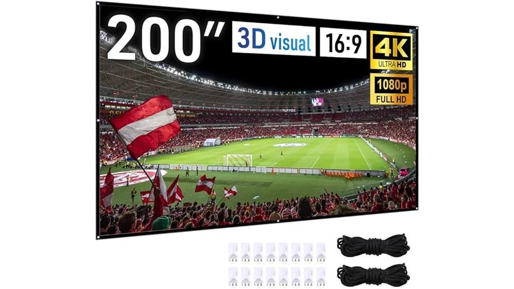 large outdoor indoor projector