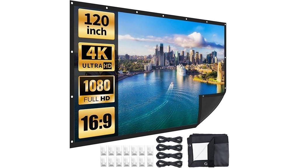 large portable foldable screen