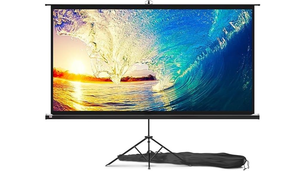 large portable projection screen