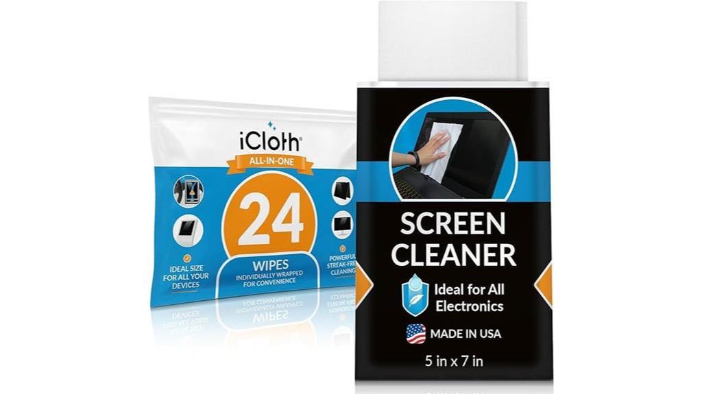 large screen cleaning wipes