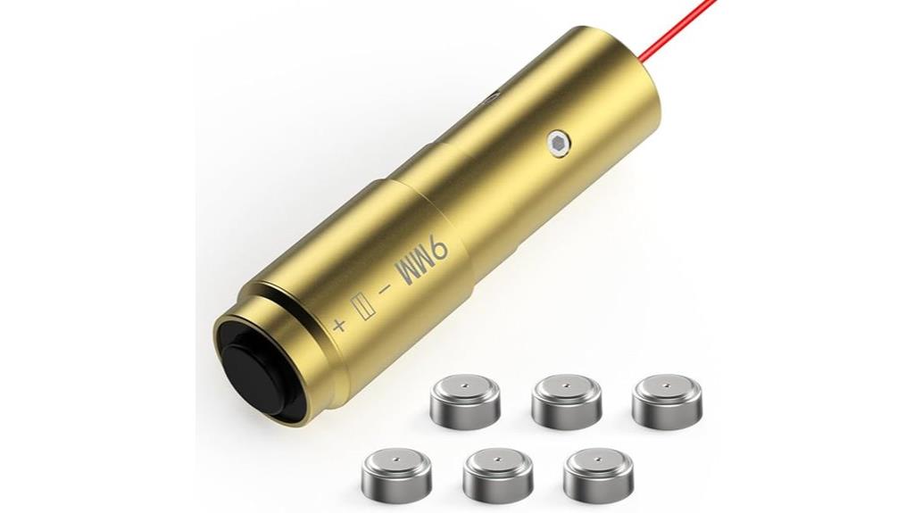 laser boresighter for firearms