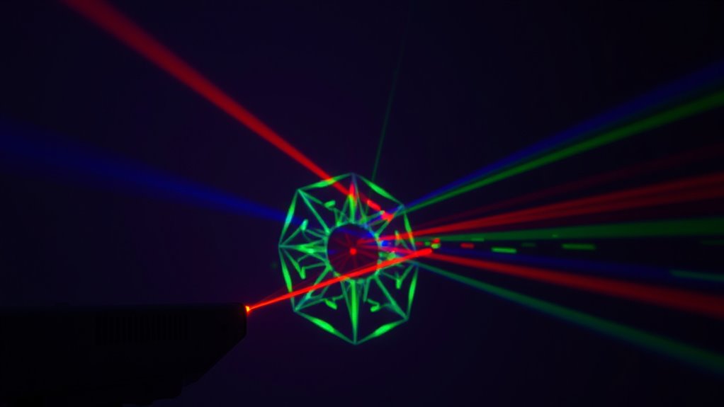 laser light color control